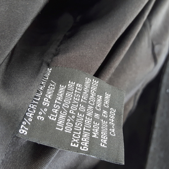 BEAUTIFUL Mario Serrani lace jacket trench coat 8 BLACK LACE - Picture 5 of 8